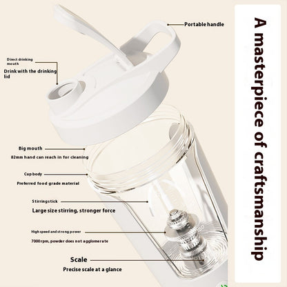 400ML 14oz Electric Protein Powder/ pre-workout Mixing Cup Automatic Mixer