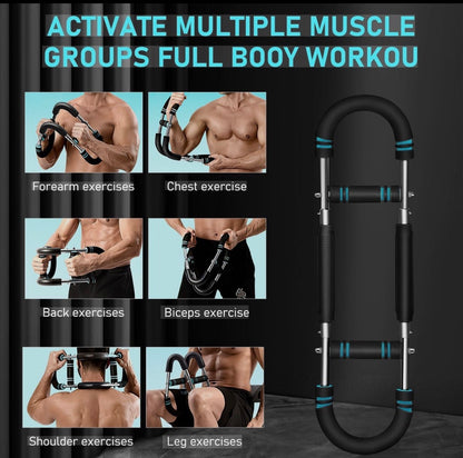 Multi-functional Arm, Chest Trainer Adjustable Forearm Strength Exerciser Home Gym Equipment